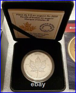 2020 First W Maple Leaf Burnished- RARE Mintage of ONLY 10,000 SOLD OUT