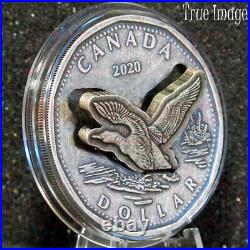 2020 From the R&D Lab $1 Flying Loon 2 oz. Pure Silver Coin Canada