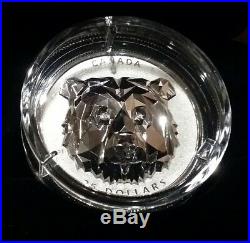 2020 GRIZZLY multifaceted animal head 1 oz pure silver coin $25 1 of 3 Only 2500