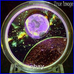 2020 Glow-In-The-Dark Mother Earth Our Home $20 Pure Silver Proof Coin