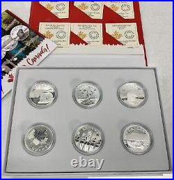 2020 O Canada Series $10 Fine Silver 6-Coin Set