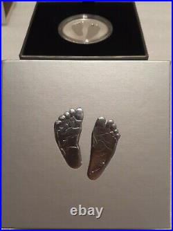 2020 Premium Baby Welcome to World Pure Silver $10 1/2OZ Coin Canada Baby Feet