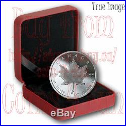 2020 Pulsating Maple Leaf $10 2 OZ Pure Silver Proof Coin Canada