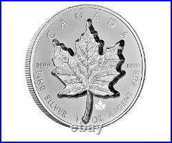 2021 $20 Canada 1 Oz Silver Super Incuse Maple Leaf Ngc Pf70 Reverse Proof Fr