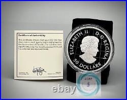 2021 $50 Canada 5oz Silver Great Lakes Colorized Proof Coin