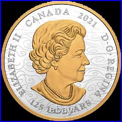 2021 Canada $125 Triumphant Dragon 500g (1/2 Kilo). 9999 Silver Coin 888 Made