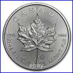 2021 Canada 1 oz Silver Maple Leaf (25-Coin MintDirect Tube) SKU#218772