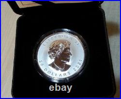 2021 Canada $20 Maple Leaf Super Incuse Reverse Proof 1 oz Silver Coin Privy 25