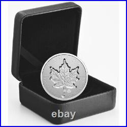 2021 Canada $20 Pure Silver Coin Super Incuse 1 oz. Silver Maple Leaf