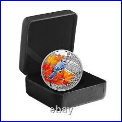 2021 Canada $20 Silver Coin, Fauna, Birds of Canada Blue Jay