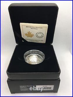 2021 Canada $25 Bold Bison EHR Pure Silver Coin