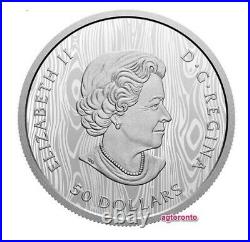 2021 Canada $50 Dollars Pure Silver Coin Multilayered Cougar (Pre-order)