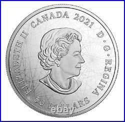 2021 Canada 5 oz Pure Silver Coin Lost Then Found Champlain and the Astrolabe
