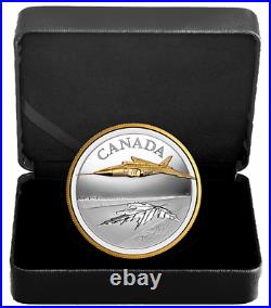2021 Canada 5 oz. Pure Silver Coin The Avro Arrow Low mintage Sold Out