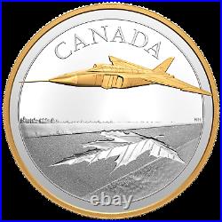 2021 Canada 5 oz. Pure Silver Coin The Avro CF-105 Arrow