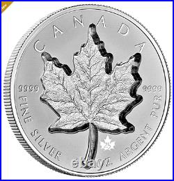 2021 Canada Super Incuse Maple Leaf SML 25th Privy 1oz Pure Silver Coin