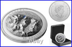2021'Lake Louise EHR' $50 Fine Silver Coin (RCM 201103) (20226)
