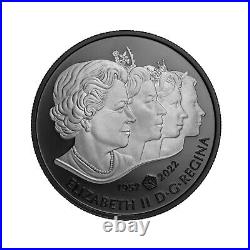 2022 $20 Fine Silver Coin Queen Elizabeth II's Royal Cypher. 9999