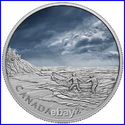 2022 $50 Canadian Ghost Ship Pure Silver Coin