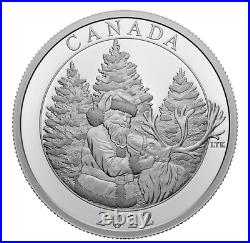 2022 $50 Pure Silver Coin, The Magic of the Season, Royal Canada Mint