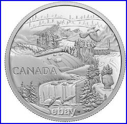 2022 CANADA $30 VISIONS OF CANADA 2oz. 9999 Pure Silver Proof Coin