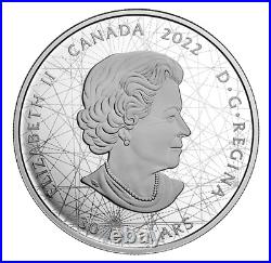 2022 CANADA SIGNS OF THE ZODIAC GLOW IN THE DARK 2oz $30 99.99% PURE SILVER COIN
