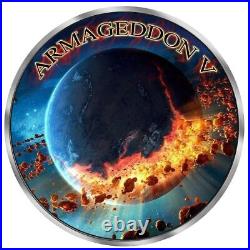 2022 Canada 1 oz Silver Coin $5 Grim Reaper Armageddon V Maple Leaf BU