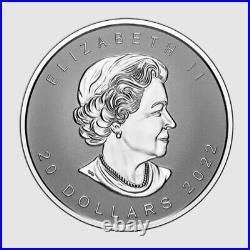 2022 Canada 1 oz. Ultra-High Relief Silver Maple Leaf Fine Silver Coin