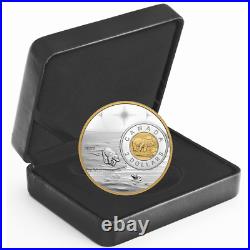 2022 Canada $2 5 oz. Pure Silver Coin The Bigger Picture Polar Bear