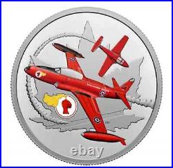 2022 Canada 2 oz. Pure Silver Coin The Red Knight Royal Canadian Air Force