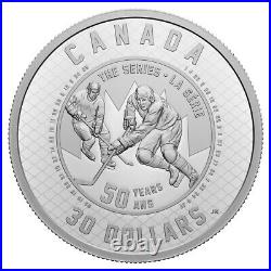 2022 Canada $30 Fine Silver Coin 50th Anniversary Summit Series