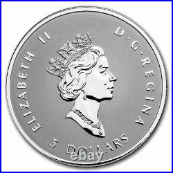 2022 Canada 5-Coin Silver A Radiant Crown Fractional Set SKU#236835