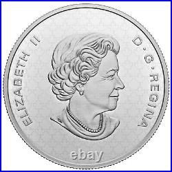 2022 Canada 5c The Bigger Picture Beaver 5 oz. Pure Silver Coin