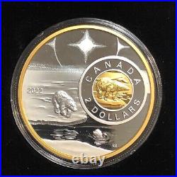 2022 Canada Big Coin Subscription Series 6 x 5 oz. Pure Silver Coins Wood Case