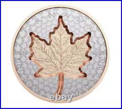 2022 Canada Super Incuse Maple Leaf 1 oz Pure Silver Proof Coin
