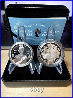 2022 Platinum Jubilee of Her Majesty Queen Elizabeth II Pure Silver Coins Set