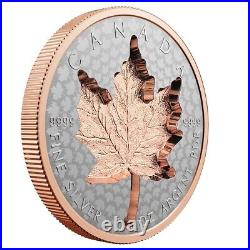 2022 Super Incuse Maple Leaf Pure 1oz. 9999 Silver Coin Canada