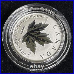 2023 35th Anniversary Silver Maple Canada Proof PF 5-Coin Fractional Silver Set