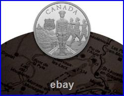 2023 CANADA $20 BLACK HISTORY No. 2 Construction Battalion Proof 1oz Silver Coin