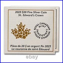 2023 Canada Silver $20 St. Edward's Crown SKU#272263