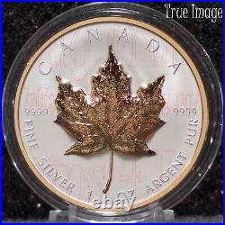 2023 Maple Leaf Canada Ultra-High Relief UHR SML $20 1 OZ Pure Silver Proof Coin