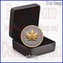 2023 Maple Leaf Canada Ultra-High Relief UHR SML $20 1 OZ Pure Silver Proof Coin