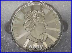 2023 Multifaceted Maples Kilo SML Proof $250 Fine Silver Coin RCM 1kg