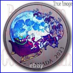 2023 The Magic of the Season $20 Proof Pure Silver Glow-In-The-Dark Coin Canada