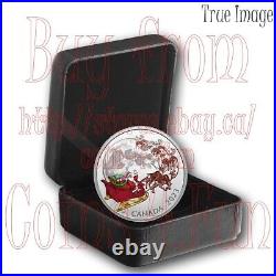 2023 The Magic of the Season $20 Proof Pure Silver Glow-In-The-Dark Coin Canada