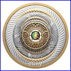 2024 CANADA $20 ELEMENTS of NATURE-AIR Dancing Ammolite 3/4oz. 9999 Silver Coin
