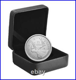 2024 CANADA CARIBOU W Winnipeg Mint Mark #4 25c 1oz. 999 Pure Silver Coin