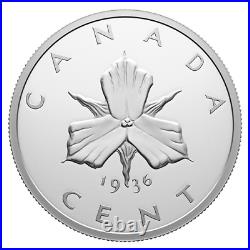 2024 CANADA TRILLIUM Emanuel Hahn Lost Designs 1 Cent 2oz. 9999 Pure Silver Coin