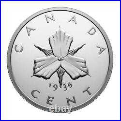 2024 CANADA TRILLIUM Emanuel Hahn Lost Designs 1 Cent 2oz. 9999 Pure Silver Coin