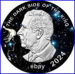 2024 Canada Maple Leaf Dark Side of the King Edition 1 oz Silver Coin